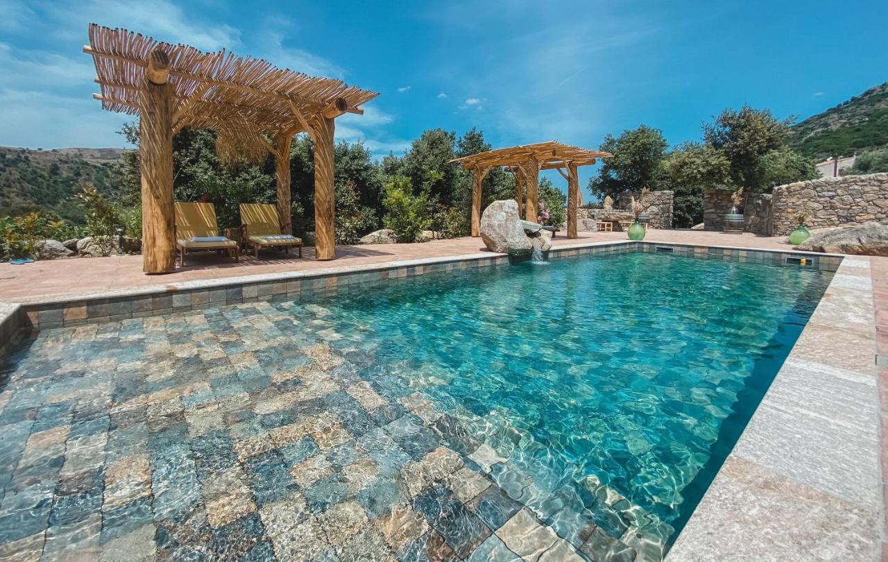Residence De Luxe 4 Etoiles A Pietralba, 4 Logements Piscine Chauffee Balagne Exterior photo